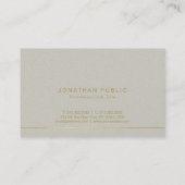 Carte De Visite Trending Moderne Elegant Green Pearl Finish Luxe (Dos)