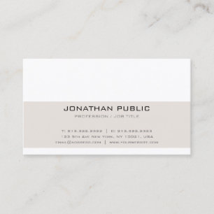 Carte De Visite Trending Professional Sleek Creative Modern Plain