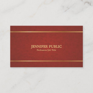 Carte De Visite Trending Professional Sophisticated Creative Plain