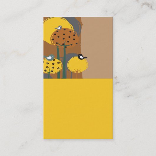 carte de visite très mignon (Devant)
