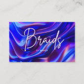 Carte De Visite Tresses holographiques (Devant)