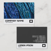 Carte De Visite Tresses perlées (Devant / Derrière)