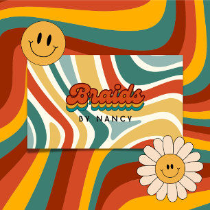 Carte De Visite Tresses rétro super