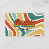 Carte De Visite Tresses rétro super (Devant)