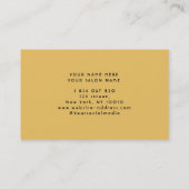 Carte De Visite Tresses rétro super (Dos)