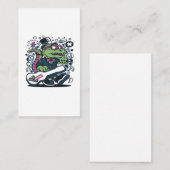 Carte De Visite TRex guitare (Devant / Derrière)