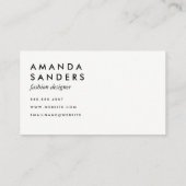 Carte De Visite Triage or et Pois / pourpre (Dos)