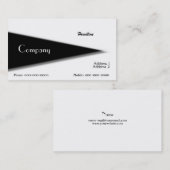 Carte de visite triangle (Devant / Derrière)