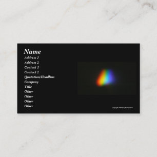 Carte De Visite Triangle d'arc-en-ciel