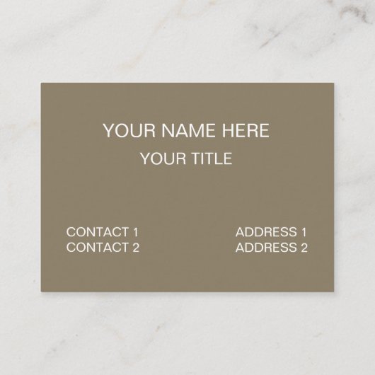 Carte De Visite Triangle géométrique Carré gris orange (Dos)