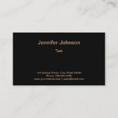 Carte De Visite Triangle géométrique polygonal personnalisé (Dos)