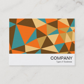 Carte De Visite Triangles Abstrait 01