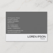 Carte De Visite Triangles Abstrait 03 (Dos)