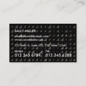 Carte De Visite triangles colorés (Dos)