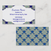 Carte De Visite Tribal Boho Motif classique (Devant / Derrière)