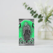 Carte de visite tribal de faucheuse de vert de (Debout devant)