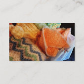 Carte De Visite Tricot bébé (Dos)