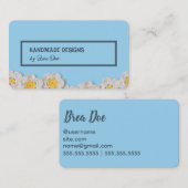 Carte de visite Tricot Crochet (Devant / Derrière)