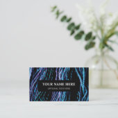 Carte De Visite Tricot de fils photo (Debout devant)