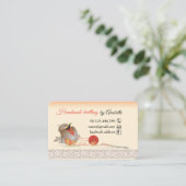 Carte De Visite Tricot fait main (Debout devant)