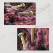 Carte De Visite ©Tricot Knit Knitter Yarn (Devant / Derrière)