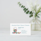 Carte De Visite Tricot ou crochet mignon (Debout devant)