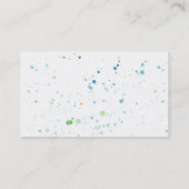 Carte De Visite Tricot Yarn (Dos)