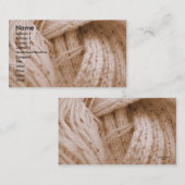 Carte De Visite tricotage (Devant / Derrière)