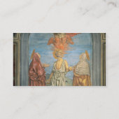 Carte De Visite Trinité sainte avec St Jerome (fresque) (Dos)