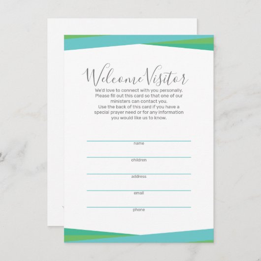 Carte de visite Trinity Conversation Bubbles (Devant / Derrière)