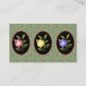 Carte de visite trio rose (Dos)