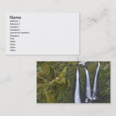 Carte De Visite Triple Falls, gorge du Columbia (Devant / Derrière)