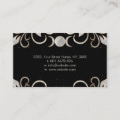 Carte De Visite Triple Lune - Triple Déesse Mère de Perle (Dos)