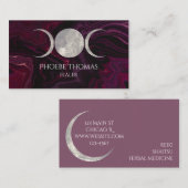 carte de visite Triple Moon (Devant / Derrière)