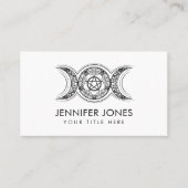 Carte De Visite Triple Moon - Triple Goddess Orament (Devant)
