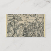 Carte De Visite Triumph du Christ (gravure du bois) (Dos)