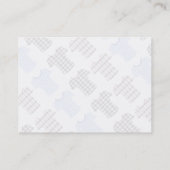 Carte De Visite Trois Chemises au vent (Dos)