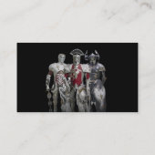 Carte De Visite Trois chevaliers (Dos)