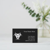 Carte De Visite Trois Crescents (Debout devant)