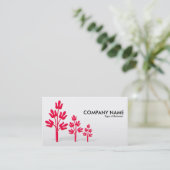 Carte De Visite Trois Crimson Trees (Debout devant)