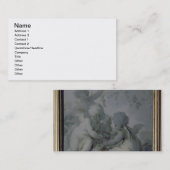 Carte De Visite Trois cupidons, c.1775 (Devant / Derrière)