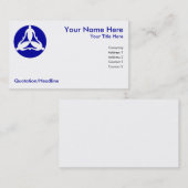 Carte De Visite Trois personnes liées (Devant / Derrière)