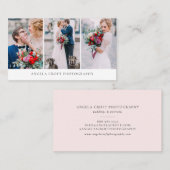 Carte De Visite Trois photographes (Devant / Derrière)