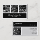 Carte De Visite Trois Photos Plus Un (Devant / Derrière)