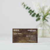 Carte De Visite Trois Rectangles - Texture terrestre planétaire (Debout devant)