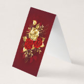 Carte De Visite Trois Roses de bijoux (Devant)