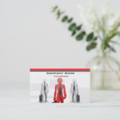 Carte De Visite Trois technologies (Debout devant)