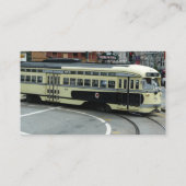 Carte De Visite Trolley de San Francisco (Dos)