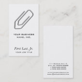 Carte De Visite Trombone (Devant / Derrière)