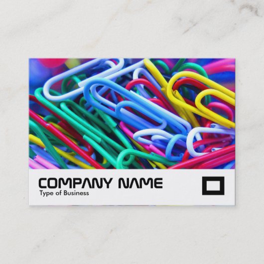Carte De Visite Trombone à papier (Devant)